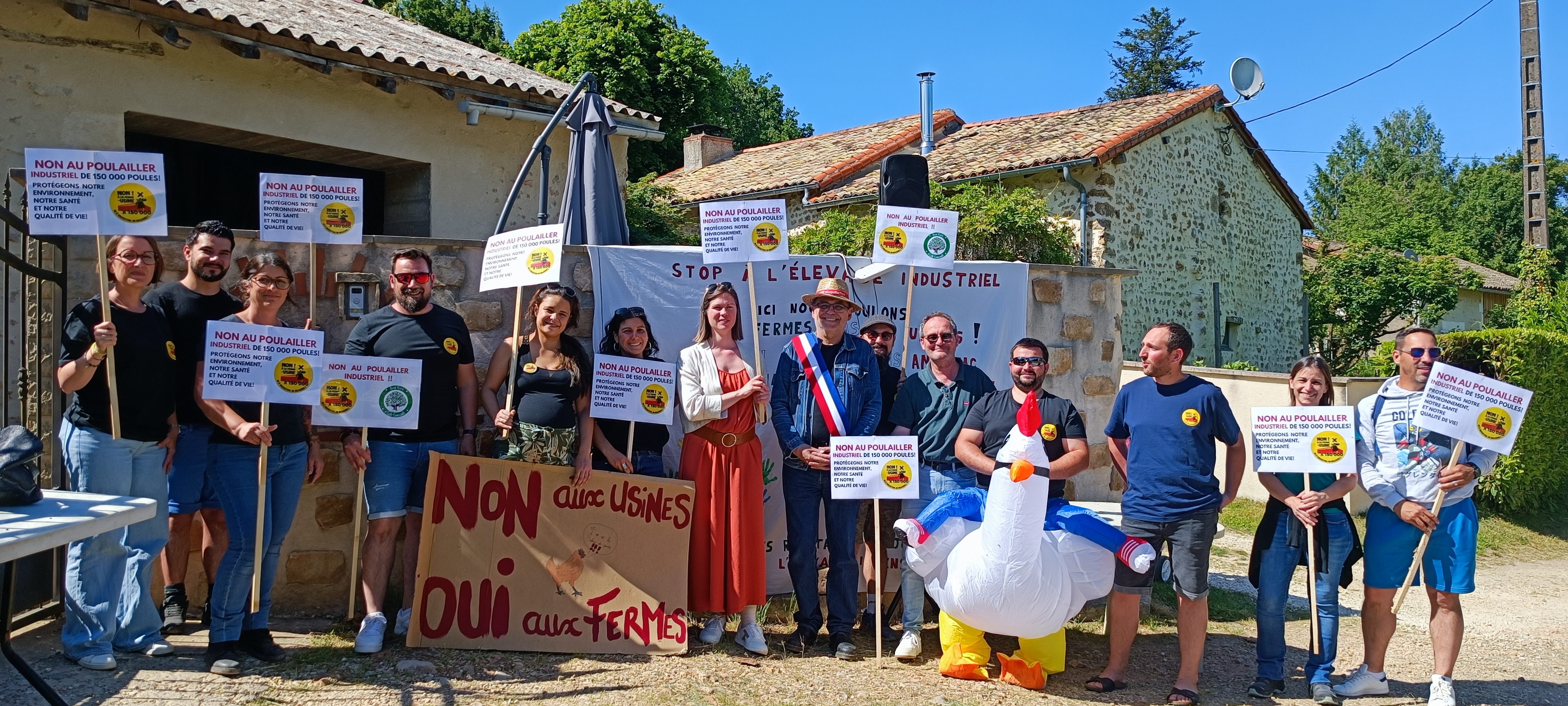 Rassemblement à Vaugeton